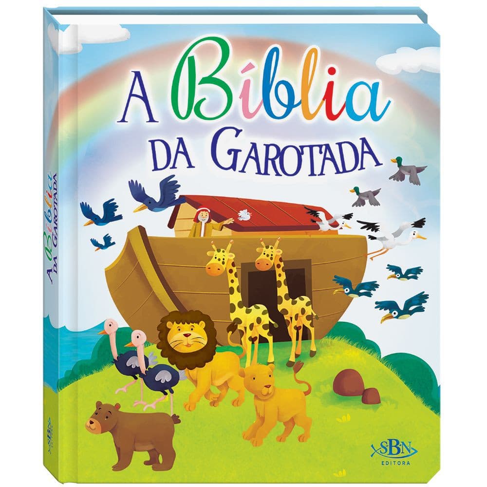 Bíblia Da Garotada - Bíblia Ilustrada - Capa Almofadada