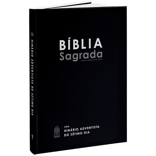 BIBLIA NOVA ALMEIDA ATUALIZADA COM HINÁRIO ADVENTISTA DO SÉTIMO DIA PRETA CAPA DURA
