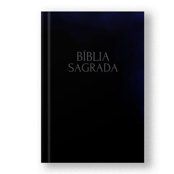 Bíblia Letra Grande Capa Dura Harpa E Corinhos Biblia Sagrada Fitilho Moderno 028