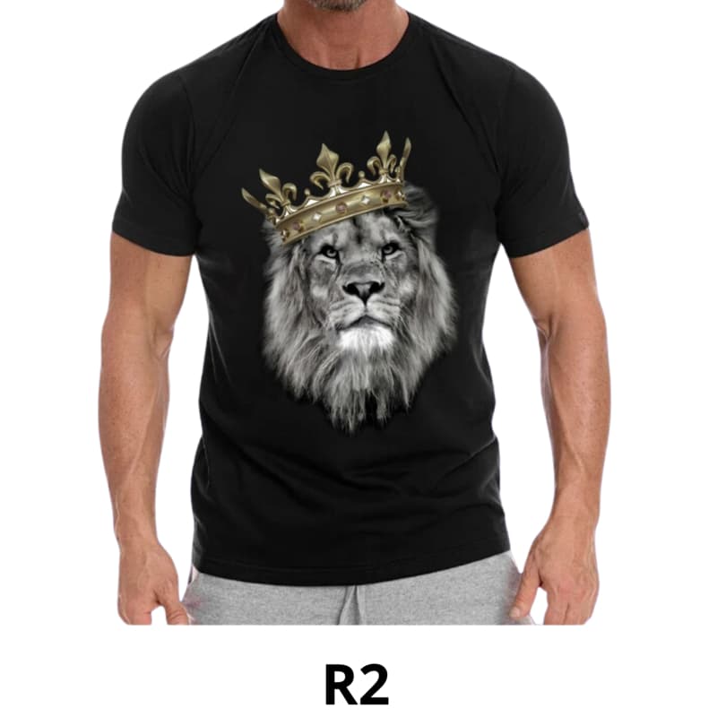 Camiseta Gospel Exclusiva Personalizada Evangélica Leão de Judá GOSPEL - Peça já a Sua