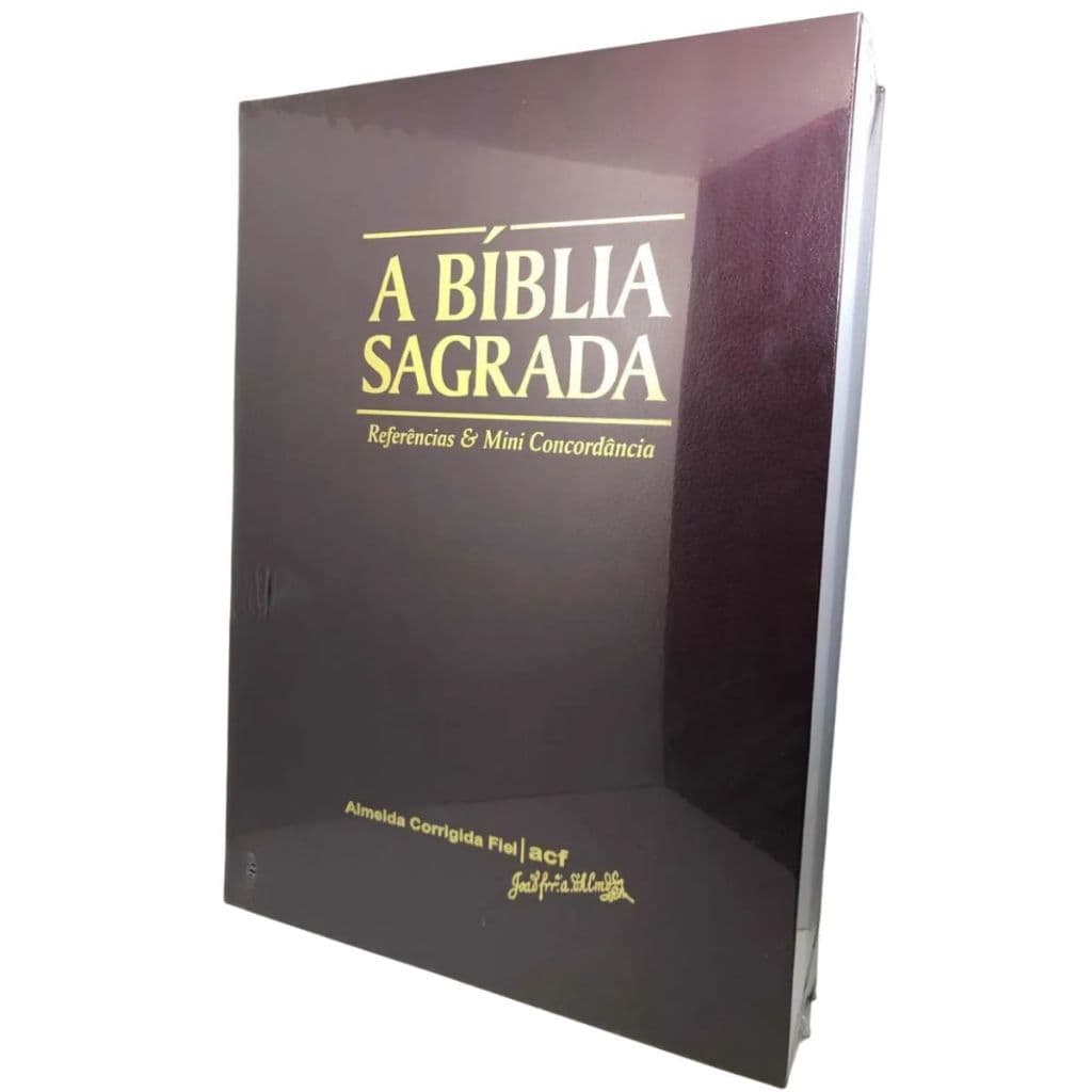 Bíblia Sagrada De Púlpito Acf Maior Biblia Do Brasil 45 X 32 capa preta