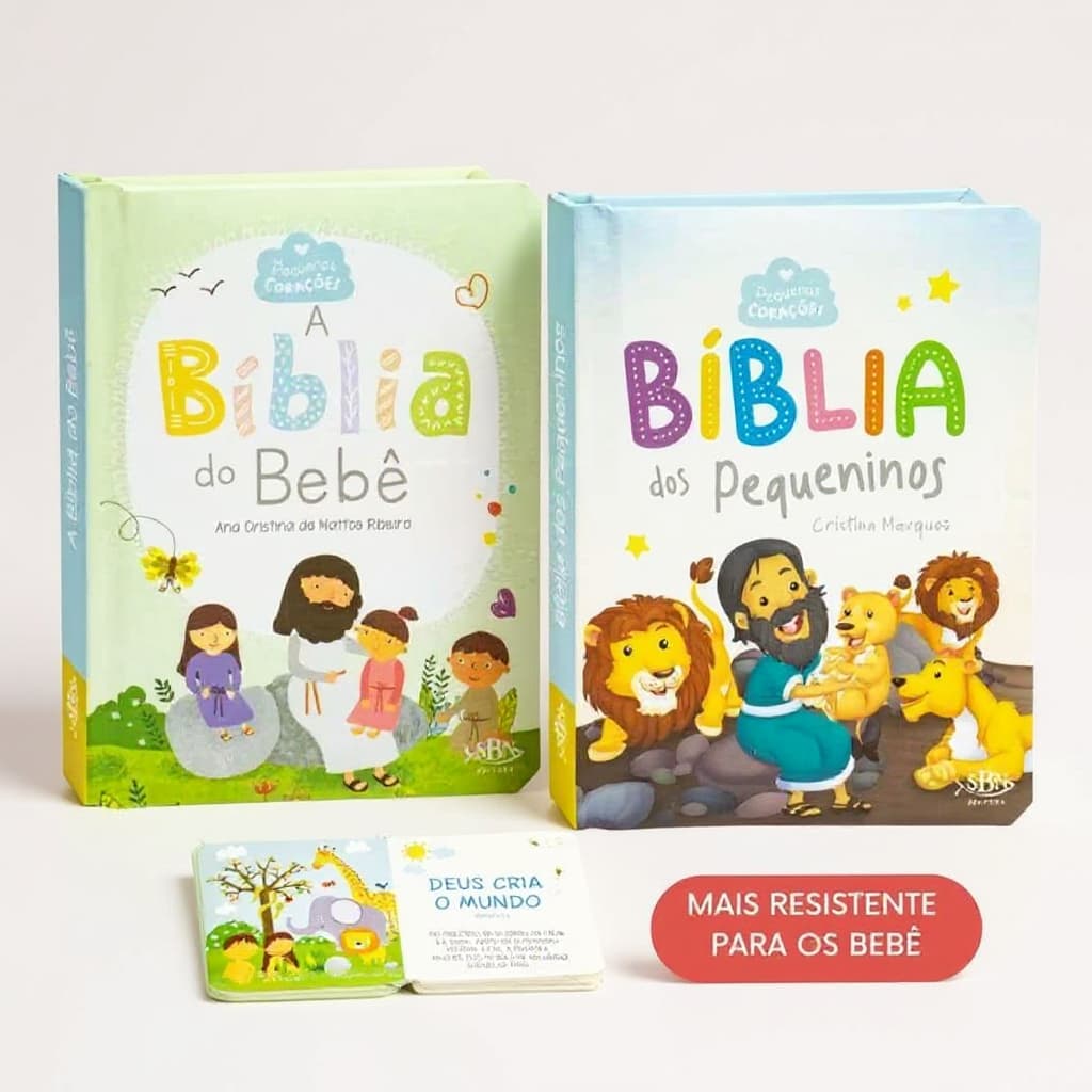 Pequenos Corações | Bíblia do Bebê | Bíblia dos Pequeninos