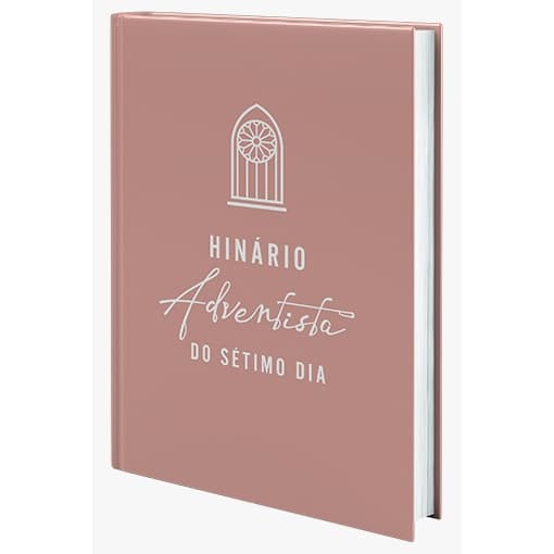NOVO HINÁRIO DA IGREJA ADVENTISTA DO SÉTIMO DIA CAPA DURA ROSA