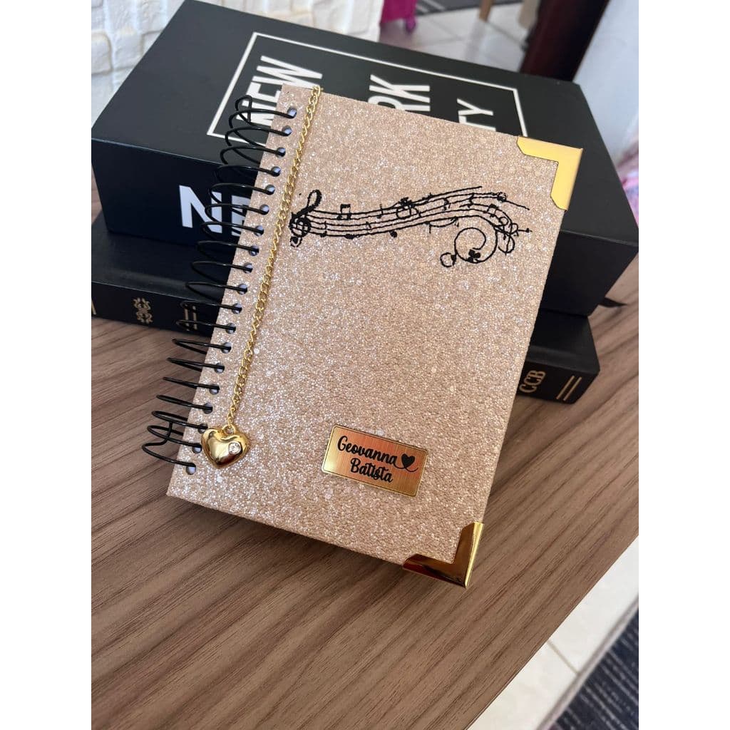 Hinário Órgão Ccb - Hinário Para Organistas Em Espiral Personalizado Com Nome