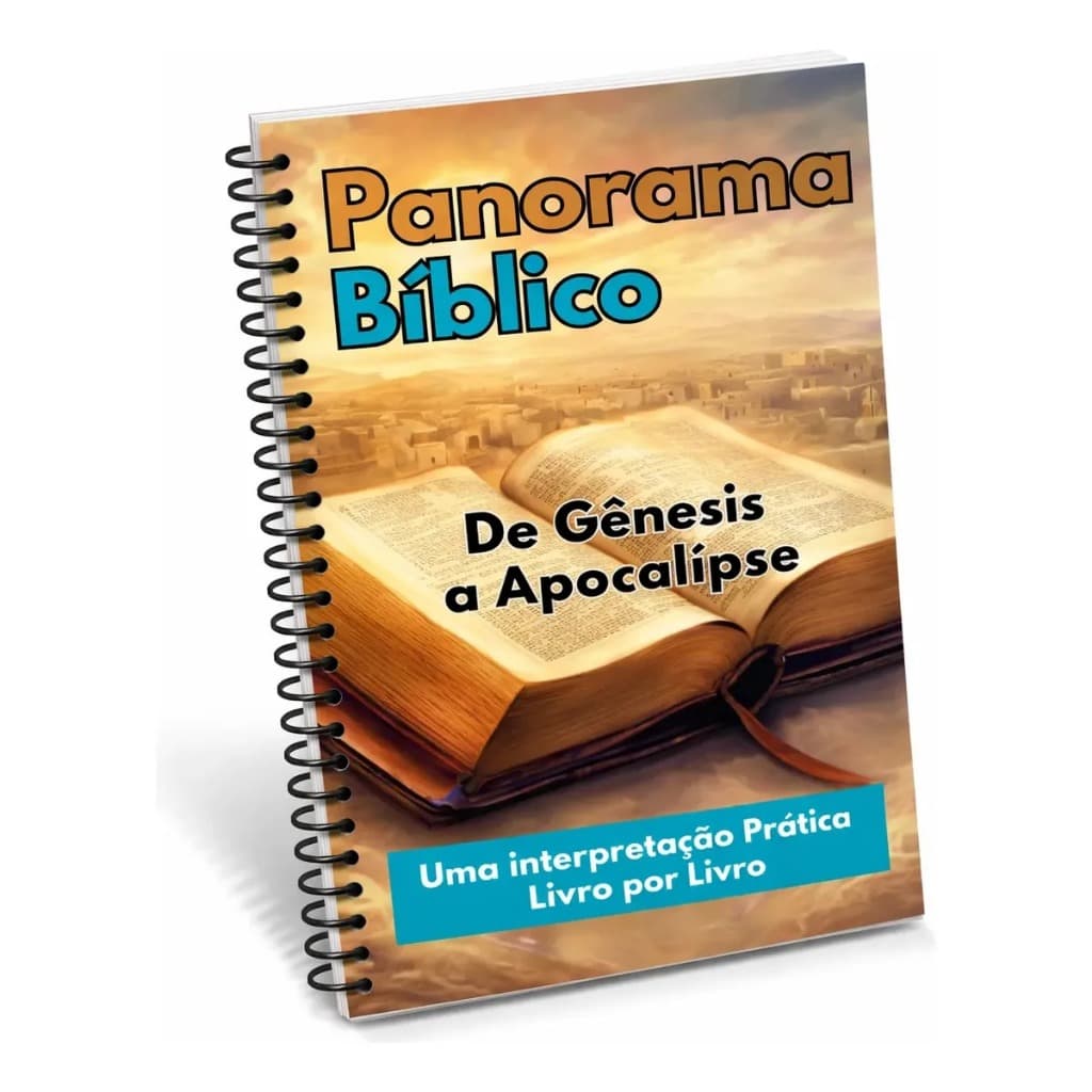 Apostila Panorama Da Bíblia - De Gênesis A Apocalipse - Estudo Bíblico Completo, A Bíblia Revelada