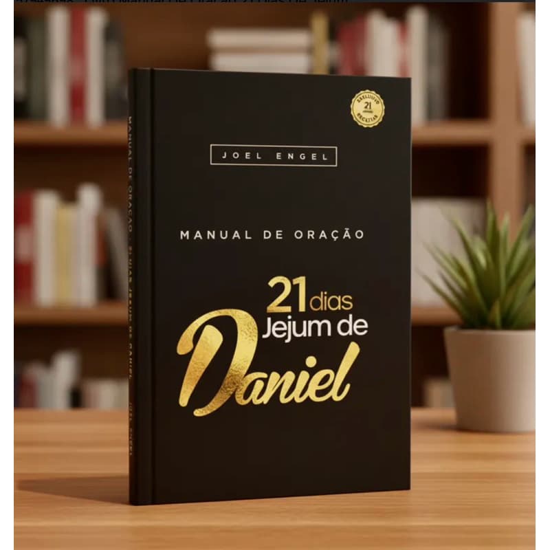 Livro Manual de Oração - 21 Dias Jejum de Daniel - Joel Engel | Cristãos Literatura Gospel