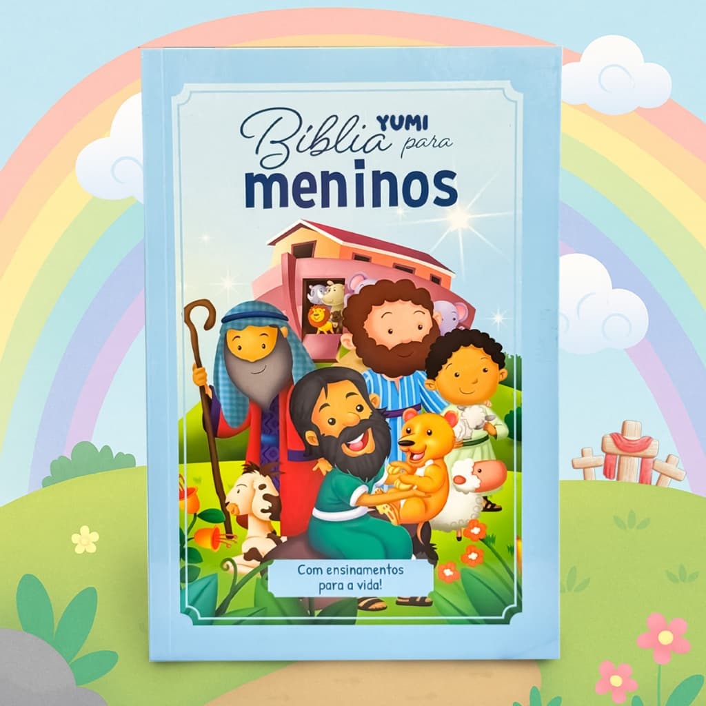Livro Bíblia Para Meninos Histórias Da Bíblia Infantil