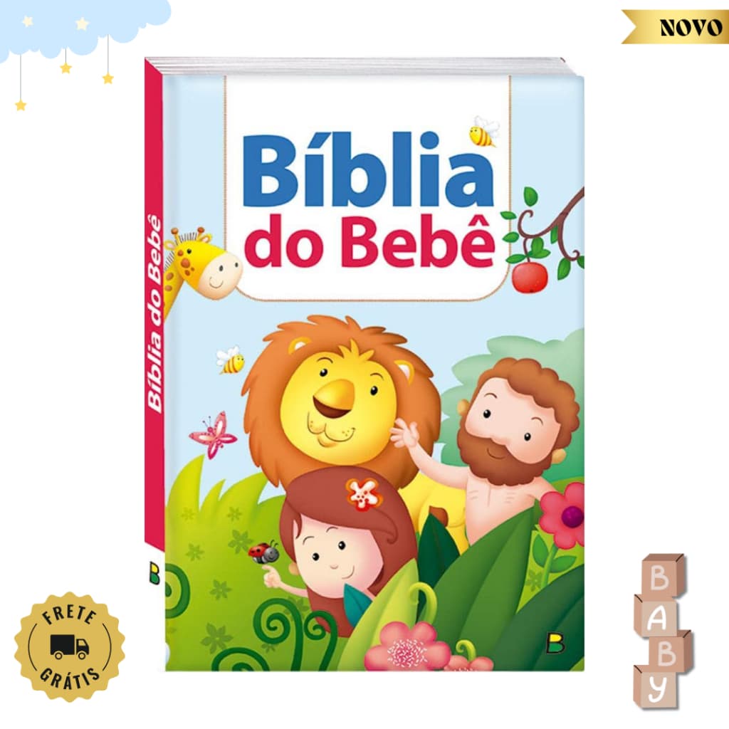 Maravilhas da Bíblia: Bíblia do Bebê | Livro Novo | Bíblia Infantil