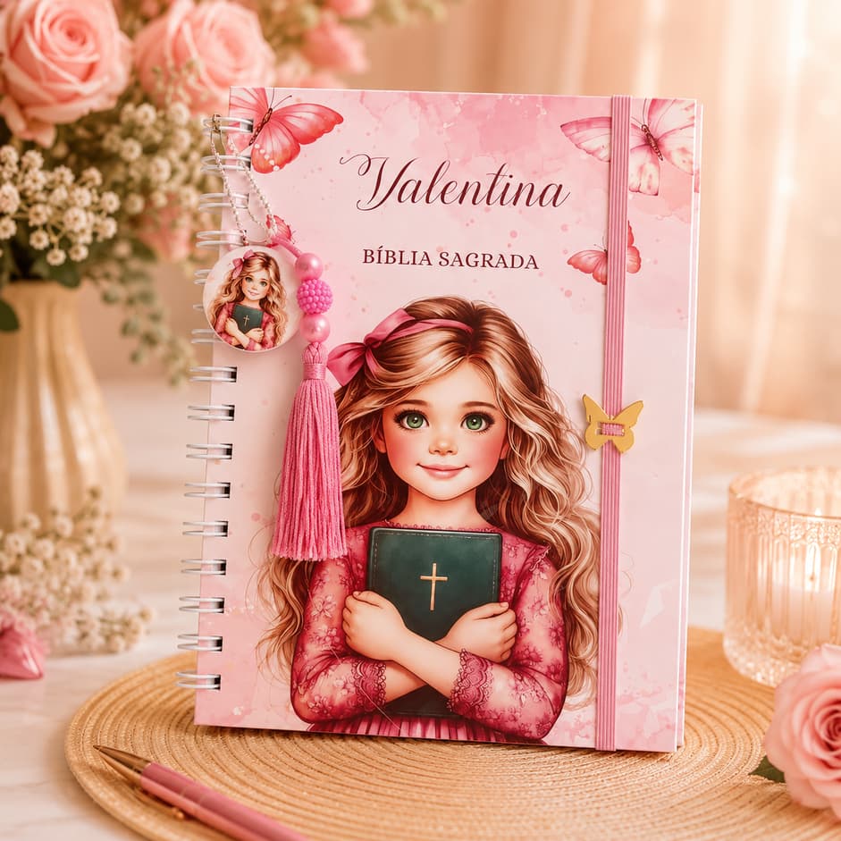 Bíblia Infantil Ilustrada  Histórias da Bíblia menina cristã