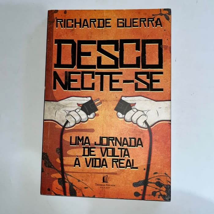 Desconecte-se Livro Cristão | Richarde Guerra | Autoajuda Gospel | Usado Grifado | Envio rápido