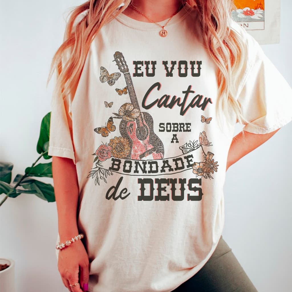 Camiseta Gospel Estampada Unissex Algodão Moda Gospel Estampada Evangélica Feminino ou Masculino
