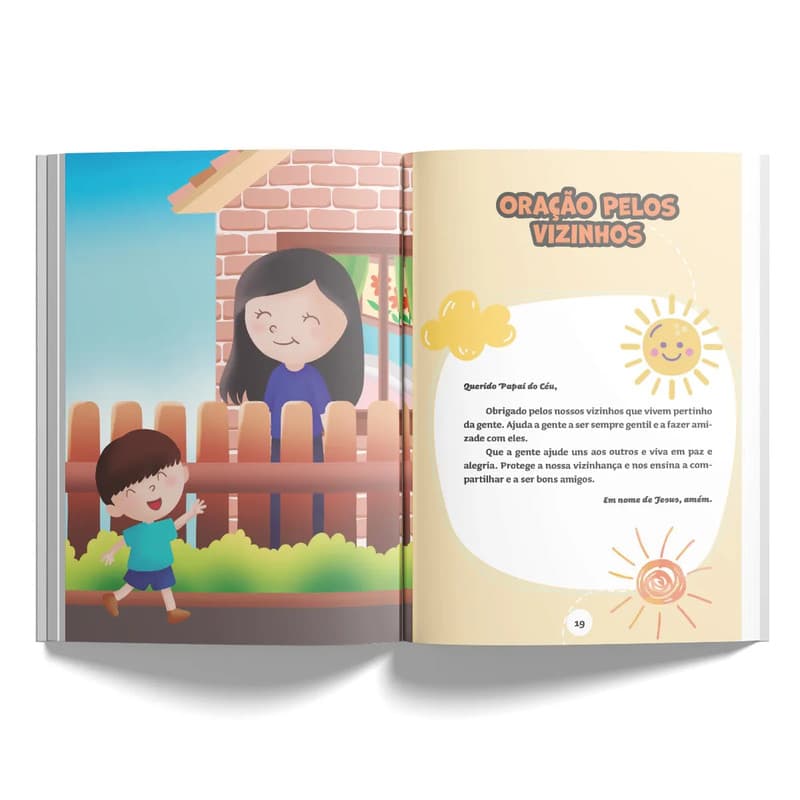 Livro 30 dias de Orações para Crianças Penkal Cristão Evangélico Gospel Igreja Família Homem Mulher