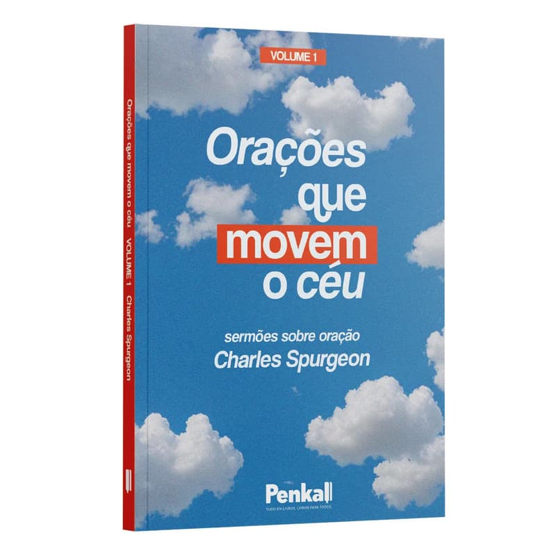 Livro Orações que movem o Céu Volume 1 Charles Spurgeon Penkal Cristão Evangélico Gospel Igreja