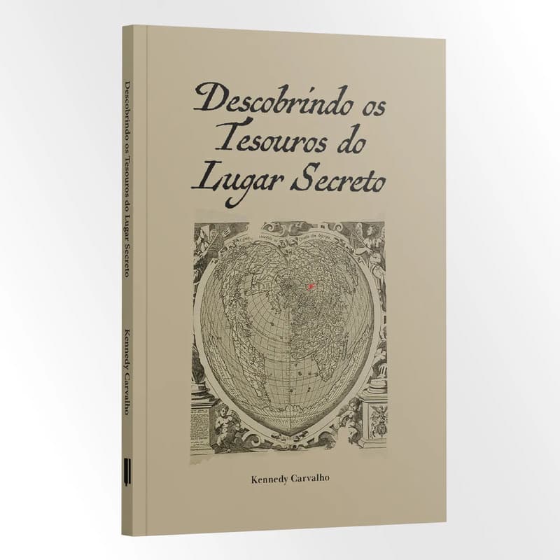 Livro Descobrindo Tesouros do Lugar Secreto - Kennedy Carvalho Penkal Cristão Evangélico Gospel