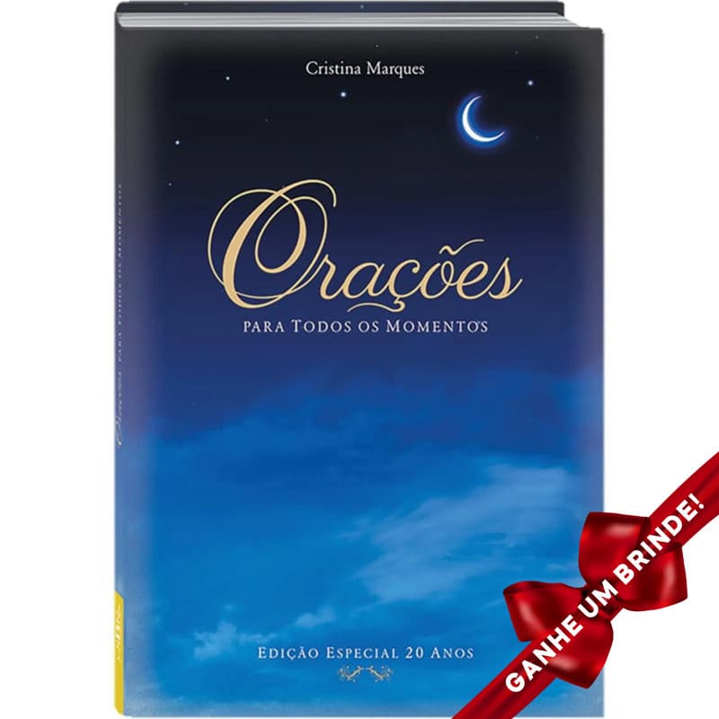 Livro Orações Para Todos os Momentos SBN Cristão Evangélico Gospel Igreja Família Homem