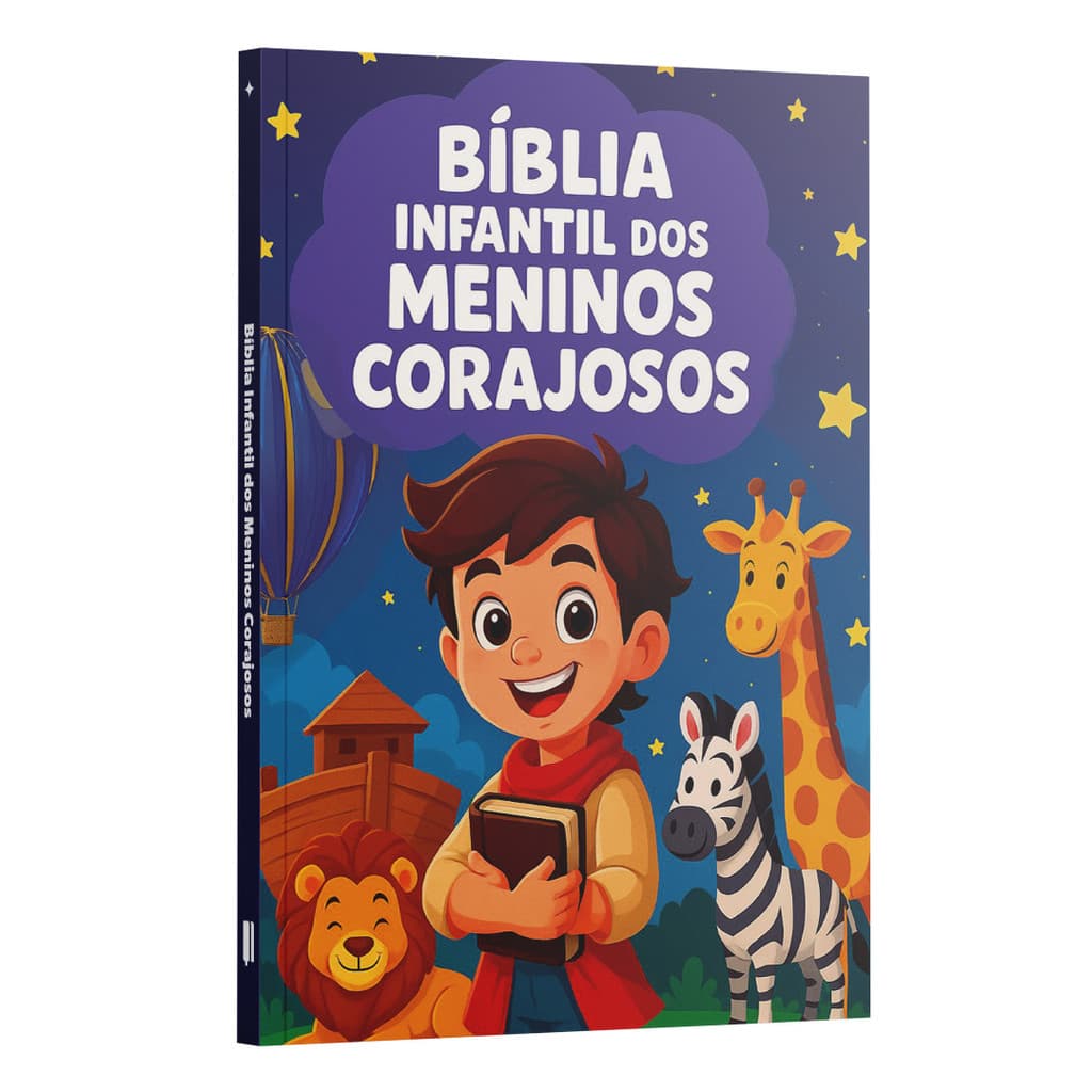 Bíblia Infantil Ilustrada | Guardiões da Arca | Meninos corajosos