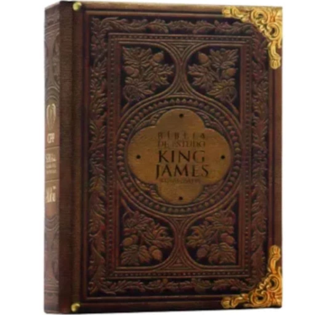 Bíblia de Estudo King James | Atualizada | Full Collor | Capa Dura | Vintage