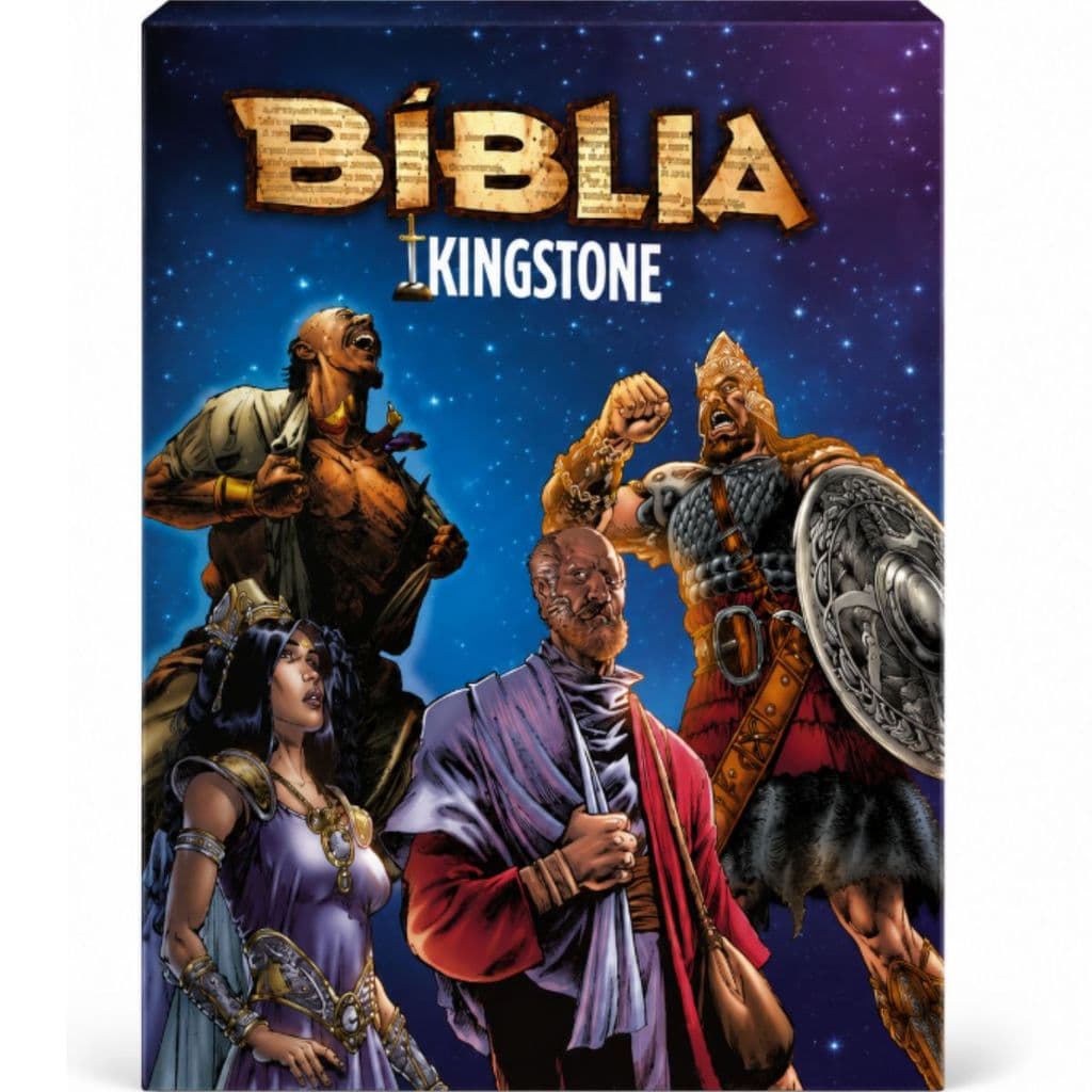 Biblia Kingstone | A maior Biblia em quadrinhos do Mundo | Box 6 volumes